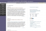 The National Bureau of Economic Research