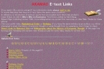 Michio Akama’s Akamac E-text Links