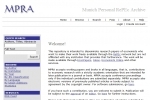 MPRA (Munich Personal RePEc Archive)